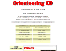 Tablet Screenshot of orienteeringcd.it
